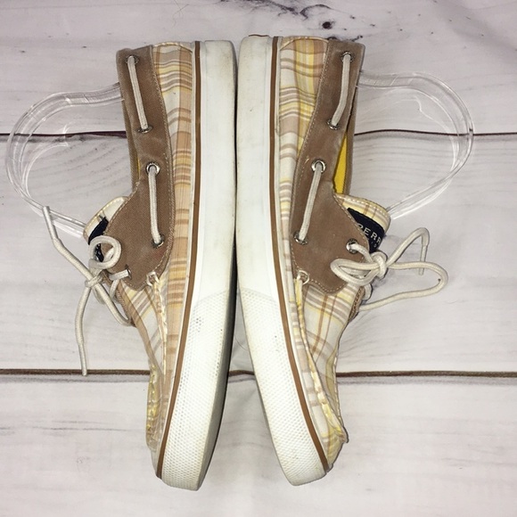 ❤️SPERRY PLAID TOPSIDERS ~ 9 - Picture 5 of 8